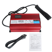DURAFORCE 48V 12A Golf Cart Charger for EZGO RXV TXT Triangle 3-Pin Plug