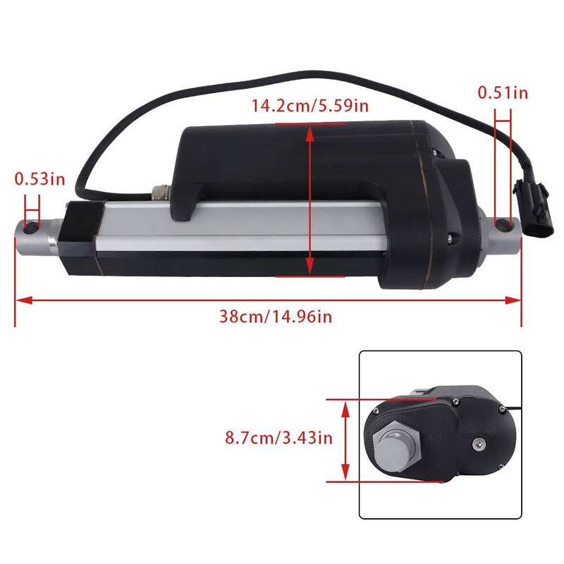 DURAFORCE New Quick Tach Actuator for John Deere Skid Steer Loaders #AT494284 #AT424407