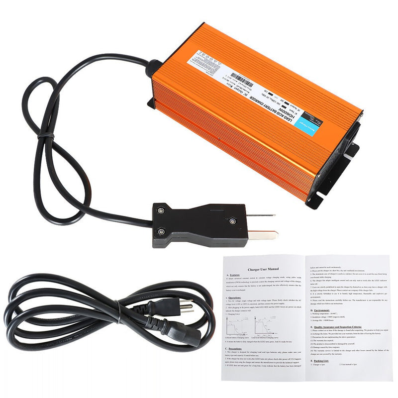 DURAFORCE 36V 14A Crowfoot Plug Golf Cart Battery Charger for EZGO Yamaha Club Car