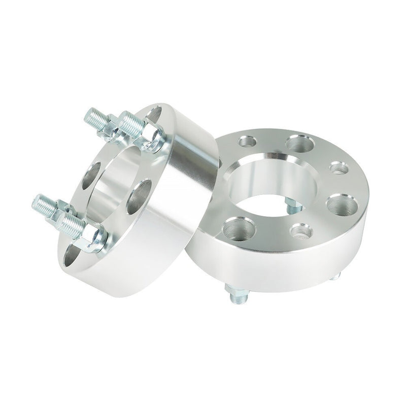 DURAFORCE EZ Go Golf Cart 4Pcs 1.5" 4x4 Silver Wheel Spacers 62mm Bore Club Car