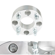 DURAFORCE EZ Go Golf Cart 4Pcs 1.5" 4x4 Silver Wheel Spacers 62mm Bore Club Car