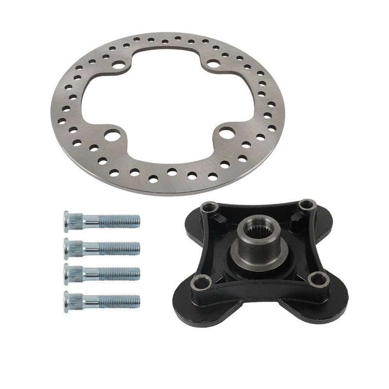 DURAFORCE Polaris RZR XP 1000 2014-2017 Front & Rear Wheel Hub Rotor with Studs