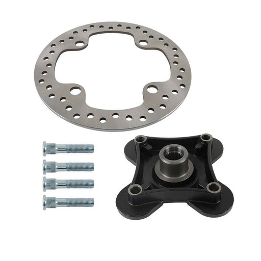 DURAFORCE Polaris RZR XP 1000 2014-2017 Front & Rear Wheel Hub Rotor with Studs