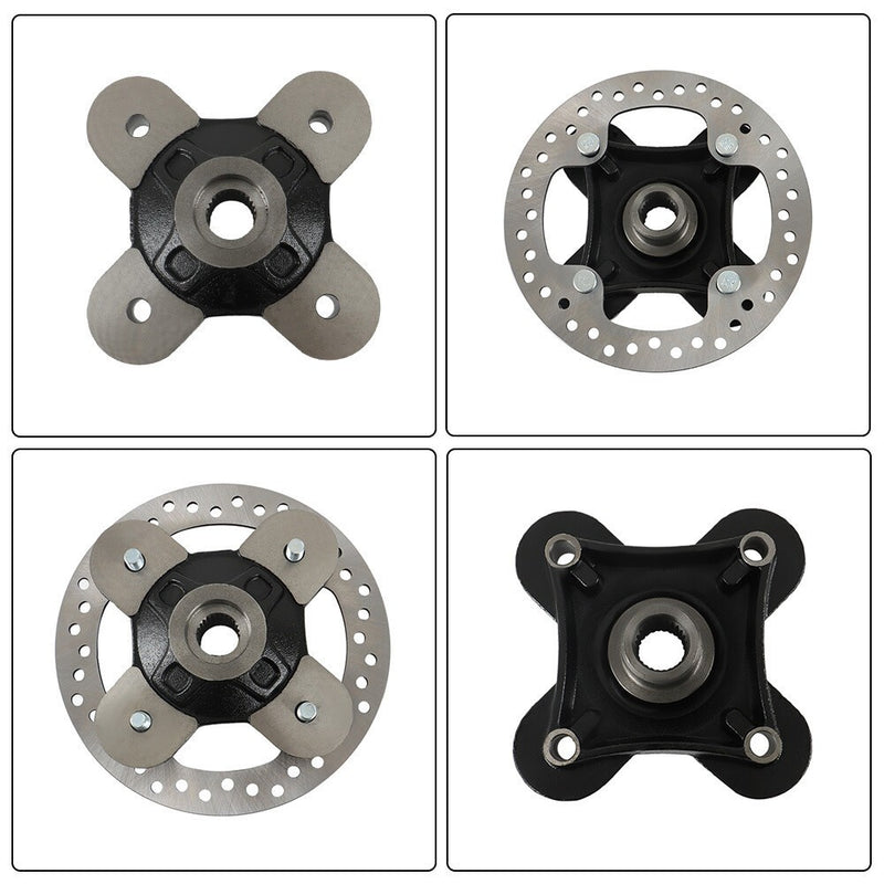 DURAFORCE Polaris RZR XP 1000 2014-2017 Front & Rear Wheel Hub Rotor with Studs