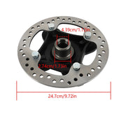DURAFORCE Polaris RZR XP 1000 2014-2017 Front & Rear Wheel Hub Rotor with Studs