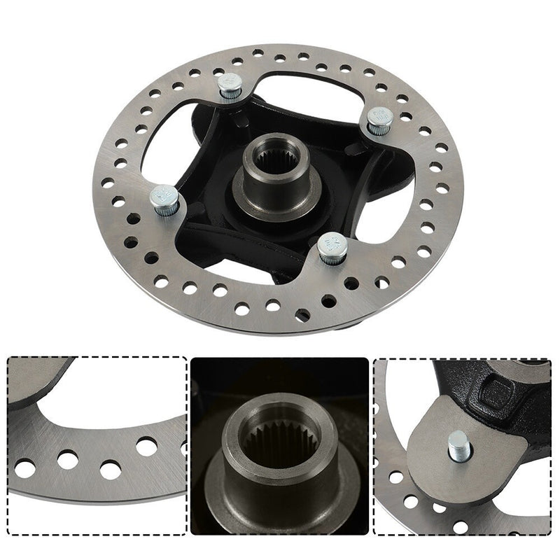 DURAFORCE Polaris RZR XP 1000 2014-2017 Front & Rear Wheel Hub Rotor with Studs