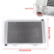 DURAFORCE Aluminum Radiator for Can Am Maverick Commander MAX 800-1000 R 2011-2020