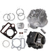 DURAFORCE 1993-2005 Honda Sportrax 90 TRX90 90cc Cylinder Head Piston Rebuild Kit