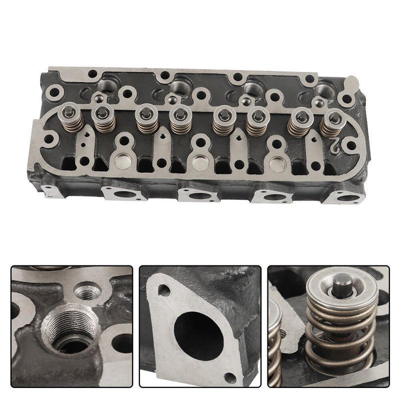 DURAFORCE Kubota V1505 V1505T V1505E Cylinder Head with Valves 16246-99364 Complete