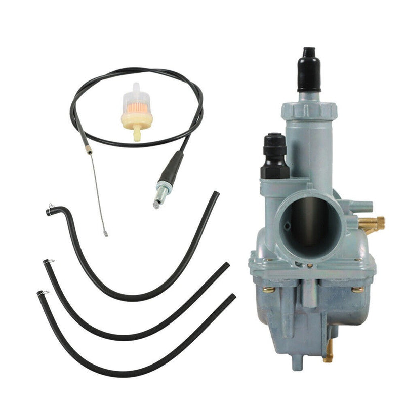 DURAFORCE Carburetor & Throttle Cable for Kawasaki Bayou 220 250 KLF220 KLF250A 1988-2011