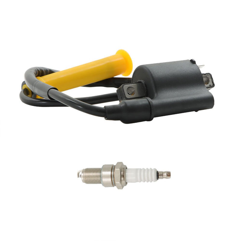 DURAFORCE Honda Rancher 420 Ignition Coil & Spark Plug Cap 2007-2013 ATV 30510-HP5-601