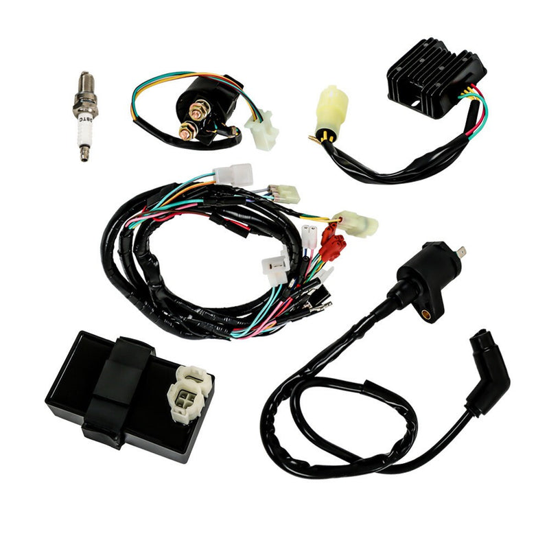 DURAFORCE Honda TRX300 TRX300FW 1994-96 Ignition Coil CDI Rectifier Relay Wire Harness