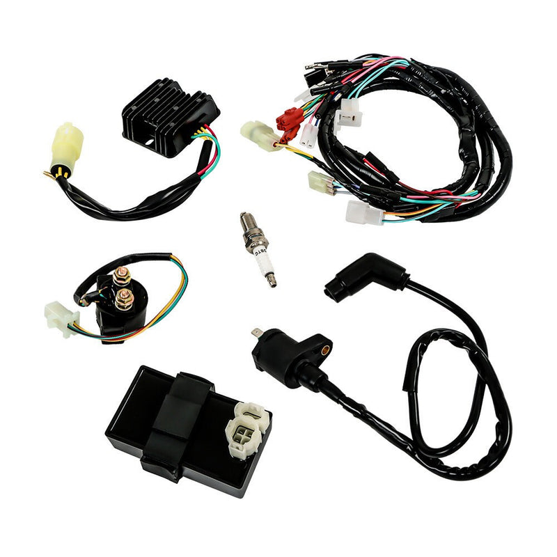 DURAFORCE Honda TRX300 TRX300FW 1994-96 Ignition Coil CDI Rectifier Relay Wire Harness