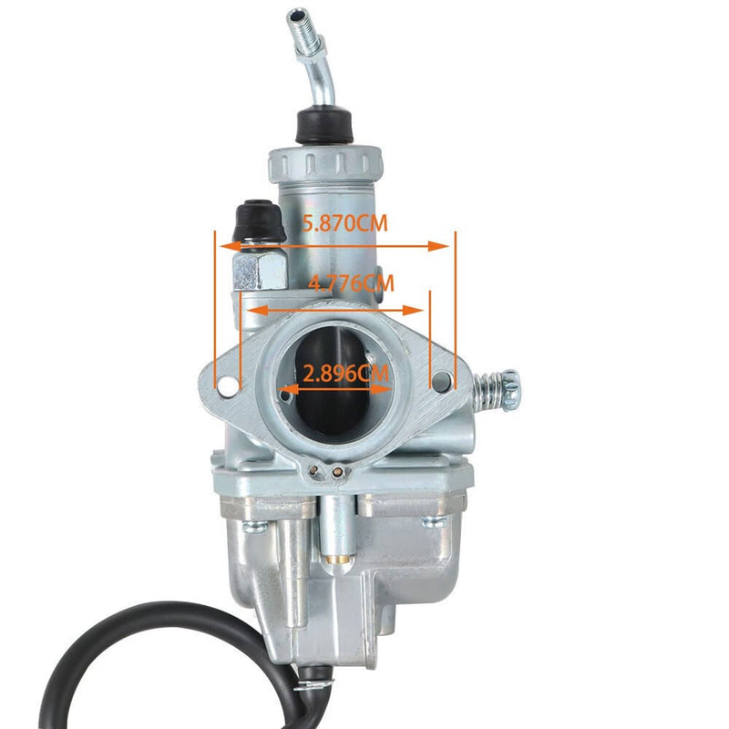 DURAFORCE Carburetor & Throttle Cable 3FA-14101-02-00 YFA1 Carb for Yamaha Breeze 125