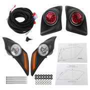 DURAFORCE Golf Cart LED Light Kit w/ Upgrade Harness for Yamaha Drive G2 2017-2022