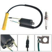 DURAFORCE Ignition Coil & Spark Plug for Honda Sportrax 400 TRX400EX 1999-2006 ATV