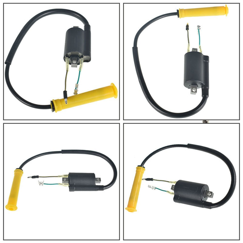 DURAFORCE Ignition Coil & Spark Plug for Honda Sportrax 400 TRX400EX 1999-2006 ATV