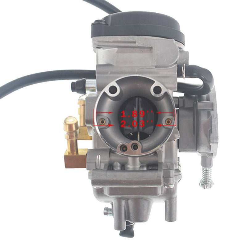 DURAFORCE Carburetor Carb D151 for Suzuki LT-F250 00-01 & LT-F250F 00-02 Quad Runner