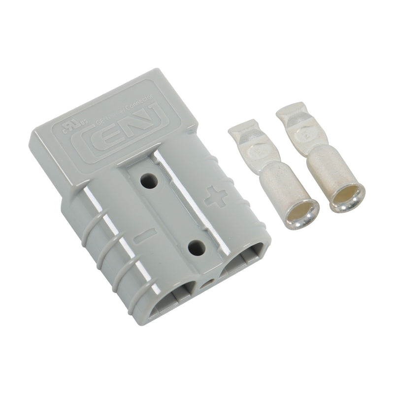 DURAFORCE EZGO Marathon SB50 1983-1994 Golf Cart Side Charger Plug Receptacle Gray