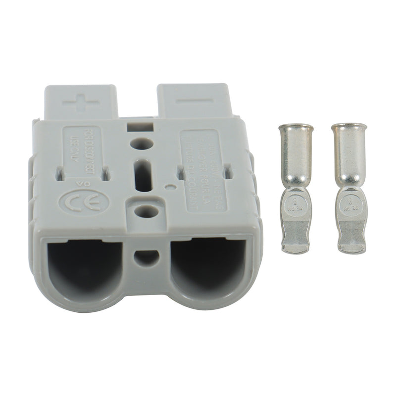 DURAFORCE EZGO Marathon SB50 1983-1994 Golf Cart Side Charger Plug Receptacle Gray