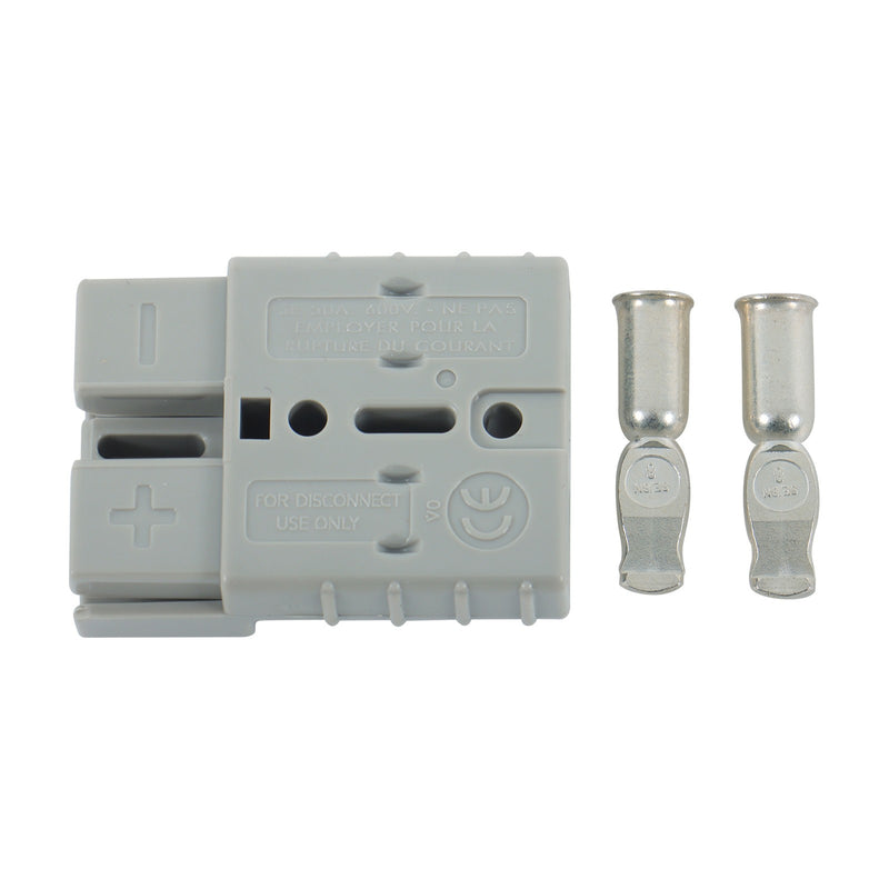 DURAFORCE EZGO Marathon SB50 1983-1994 Golf Cart Side Charger Plug Receptacle Gray