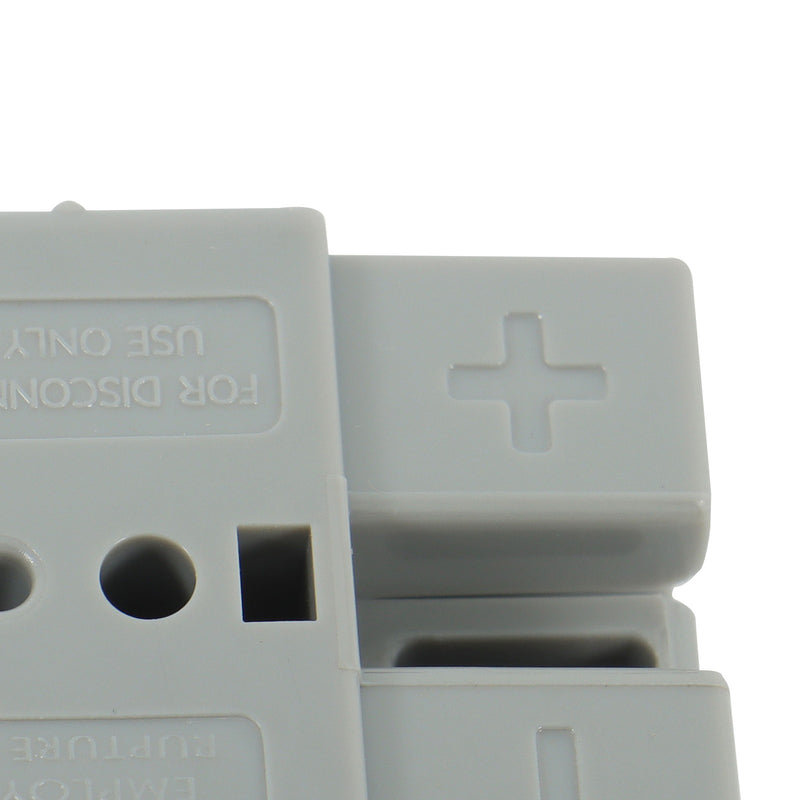 DURAFORCE EZGO Marathon SB50 1983-1994 Golf Cart Side Charger Plug Receptacle Gray