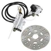 DURAFORCE Rear Hydraulic Brake Caliper & Disc Rotor Kit for ATV Go Kart Taotao New