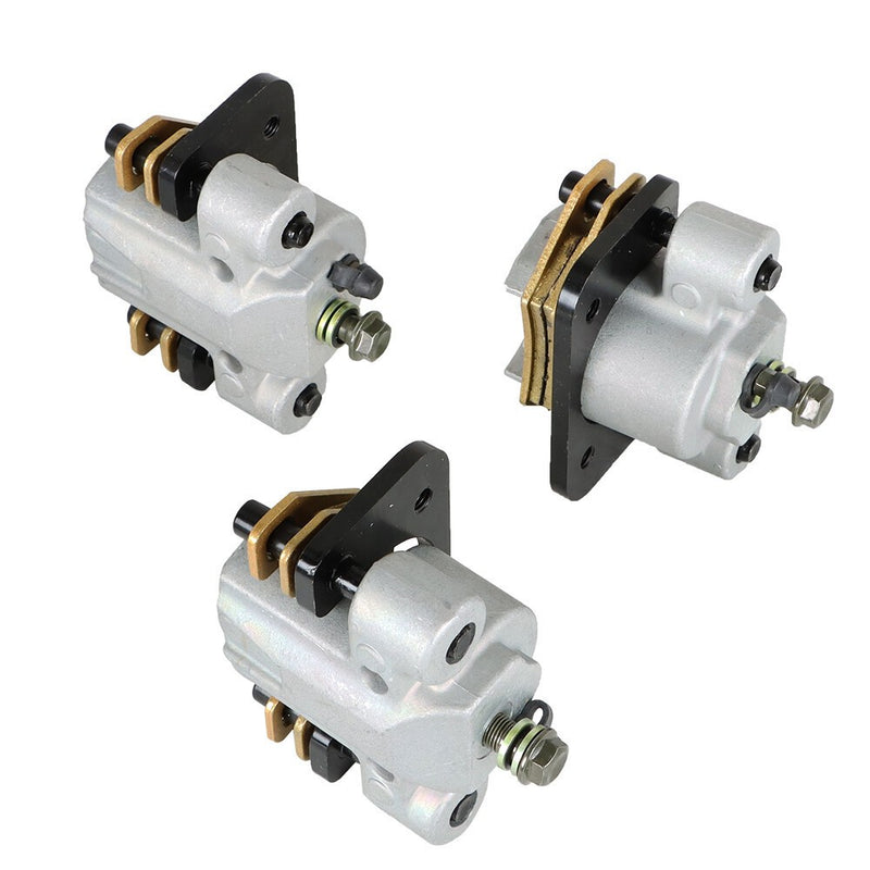 DURAFORCE Front & Rear Brake Calipers for Arctic Cat 250-1000 S Models - New Set