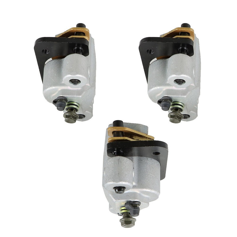 DURAFORCE Front & Rear Brake Calipers for Arctic Cat 250-1000 S Models - New Set