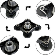 DURAFORCE Polaris RZR XP 1000 EPS 2014-2017 Front & Rear Wheel Hub Kit 2-Pack