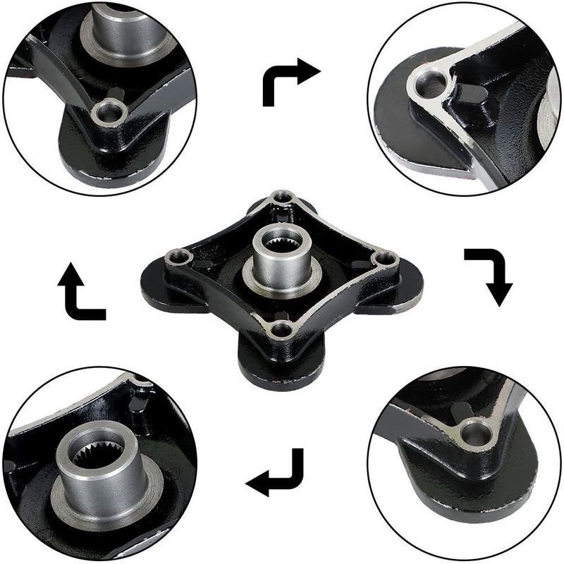 DURAFORCE Polaris RZR XP 1000 EPS 2014-2017 Front & Rear Wheel Hub Kit 2-Pack