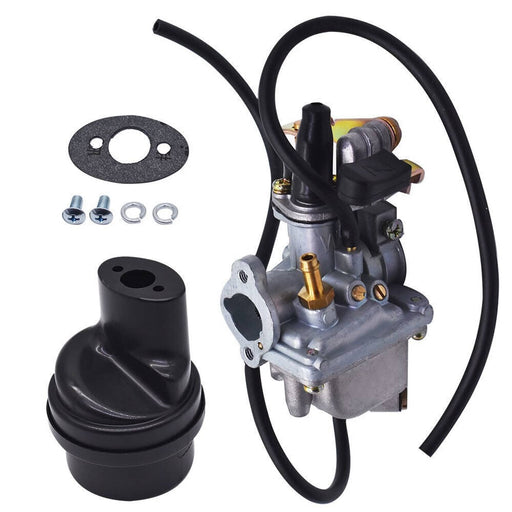 DURAFORCE Suzuki LT50 Carburetor 1984-1987 with Air Filter Box US Carb Replacement