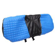 DURAFORCE Universal Golf Cart Rear Seat Cover Blue for Club Car EZGO Yamaha No Stapler