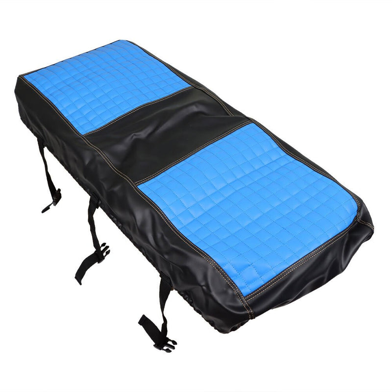DURAFORCE Universal Golf Cart Rear Seat Cover Blue for Club Car EZGO Yamaha No Stapler
