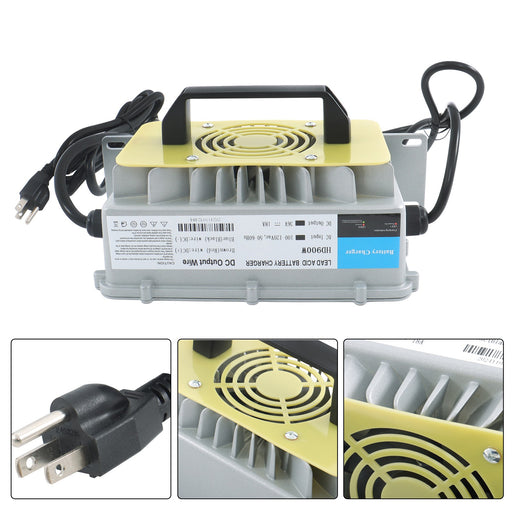 DURAFORCE 18A EZGO Marathon 36V Golf Cart Battery Charger SB-50 Style Plug