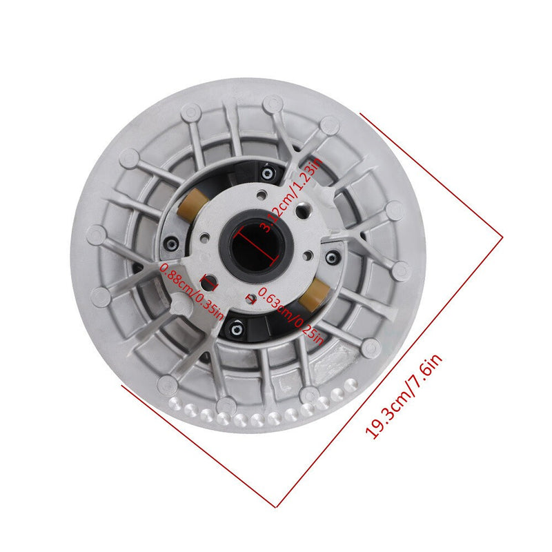 DURAFORCE Secondary Driven Clutch 21050821000 for ODES 1000 Dominator Raider X2 X4 ATV UTV