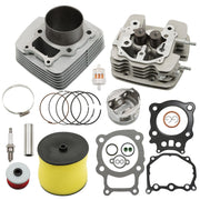 DURAFORCE Big Bore Cylinder Head Piston Kit 2000-2006 Honda Rancher TRX350 TRX 350