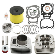 DURAFORCE Big Bore Cylinder Head Piston Kit 2000-2006 Honda Rancher TRX350 TRX 350