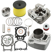 DURAFORCE Big Bore Cylinder Head Piston Kit 2000-2006 Honda Rancher TRX350 TRX 350
