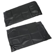 DURAFORCE Waterproof Faux Leather Front Seat Covers for Club Car Precedent Golf Cart