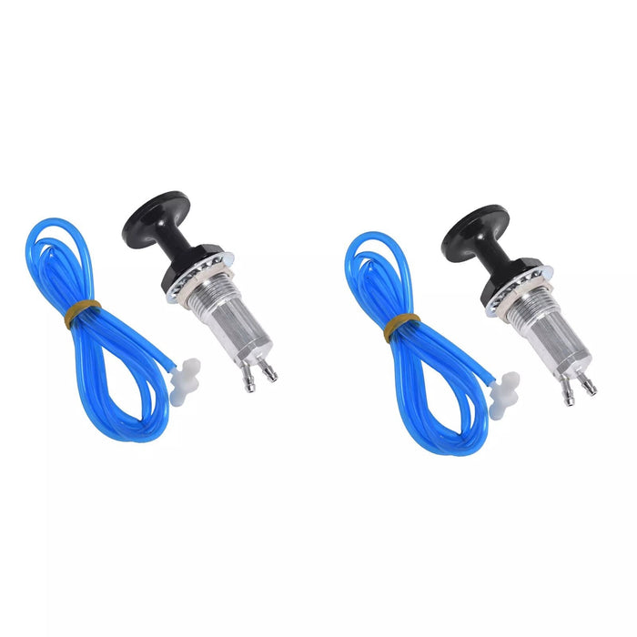 DURAFORCE 2× Fuel Plunger Primer Pump Kit for Snowmobile Cat Polaris Ski-Doo Yamaha