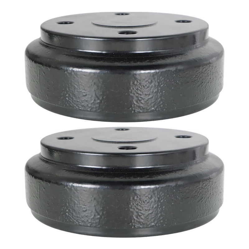 DURAFORCE Golf Cart Rear Brake Drums for 1995+ DS & Precedent Club Car, Set of 2