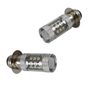 DURAFORCE 80W H6M 8000K LED Headlights Pair for Yamaha Raptor 700 700R 2006-2018