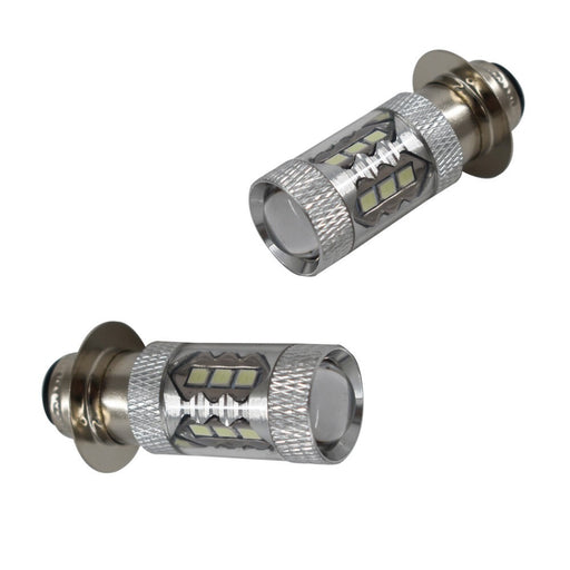 DURAFORCE 80W H6M 8000K LED Headlights Pair for Yamaha Raptor 700 700R 2006-2018
