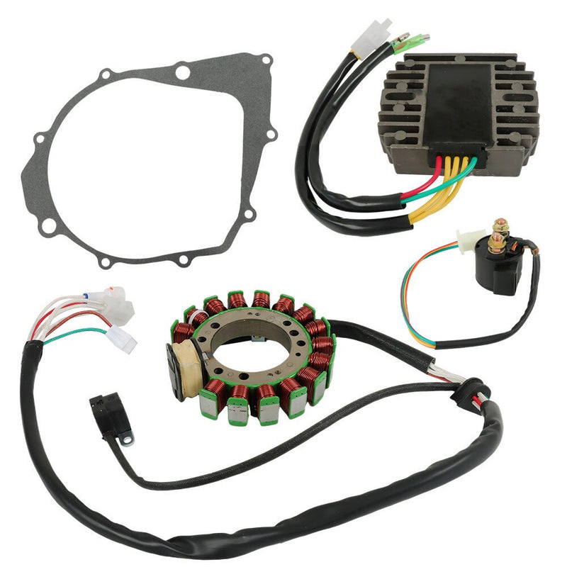 DURAFORCE Yamaha Warrior 350 1996-2001 Magneto Stator Regulator Relay + Gasket Kit