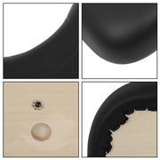 DURAFORCE Black Seat Back Cushion Top for EZGO RXV Golf Cart Freedom 2008+
