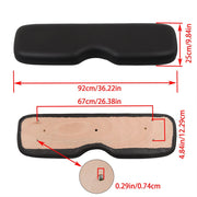 DURAFORCE Black Seat Back Cushion Top for EZGO RXV Golf Cart Freedom 2008+