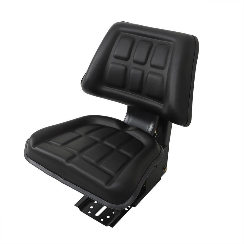 DURAFORCE Black Tractor Suspension Seat for Massey Ferguson 230 231 234 260 282