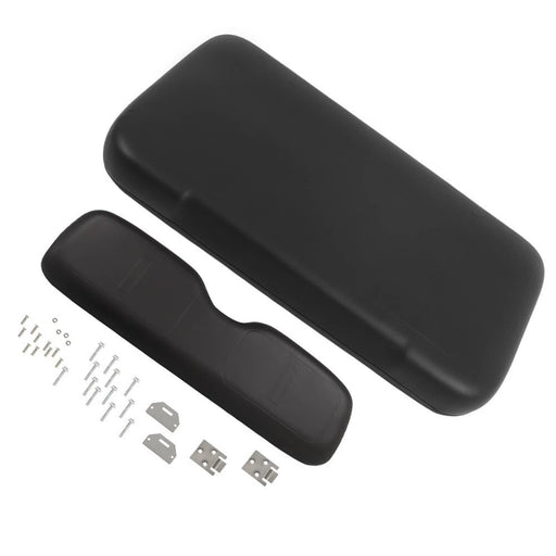 DURAFORCE Golf Cart Front Seat Cushion for EZGO Medalist TXT 1994-2013 Black w/ Hardware