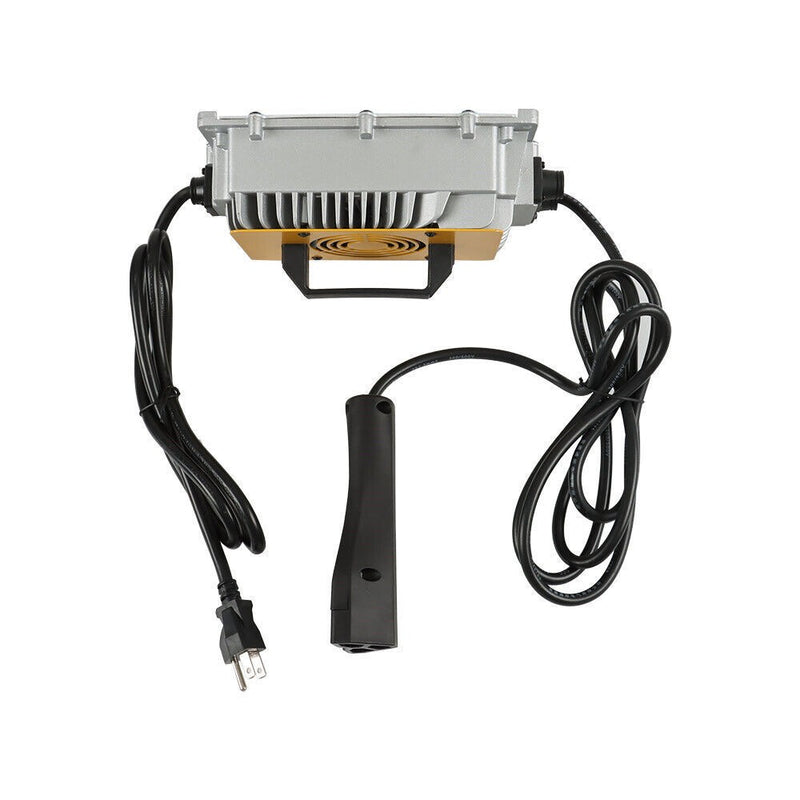 DURAFORCE EZGO TXT RXV Lithium Battery Charger 3-Pin Triangular Plug Golf Cart